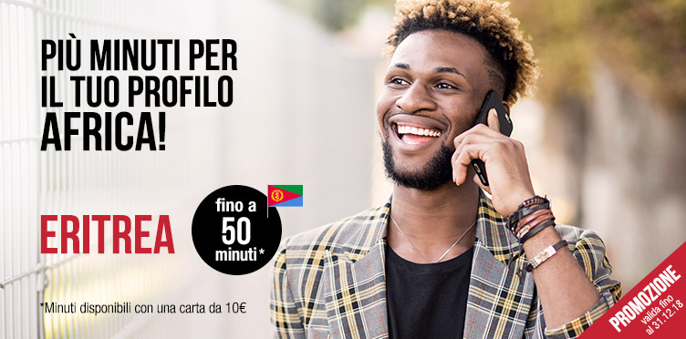 eritrea Carta per chiamare l'Eritrea